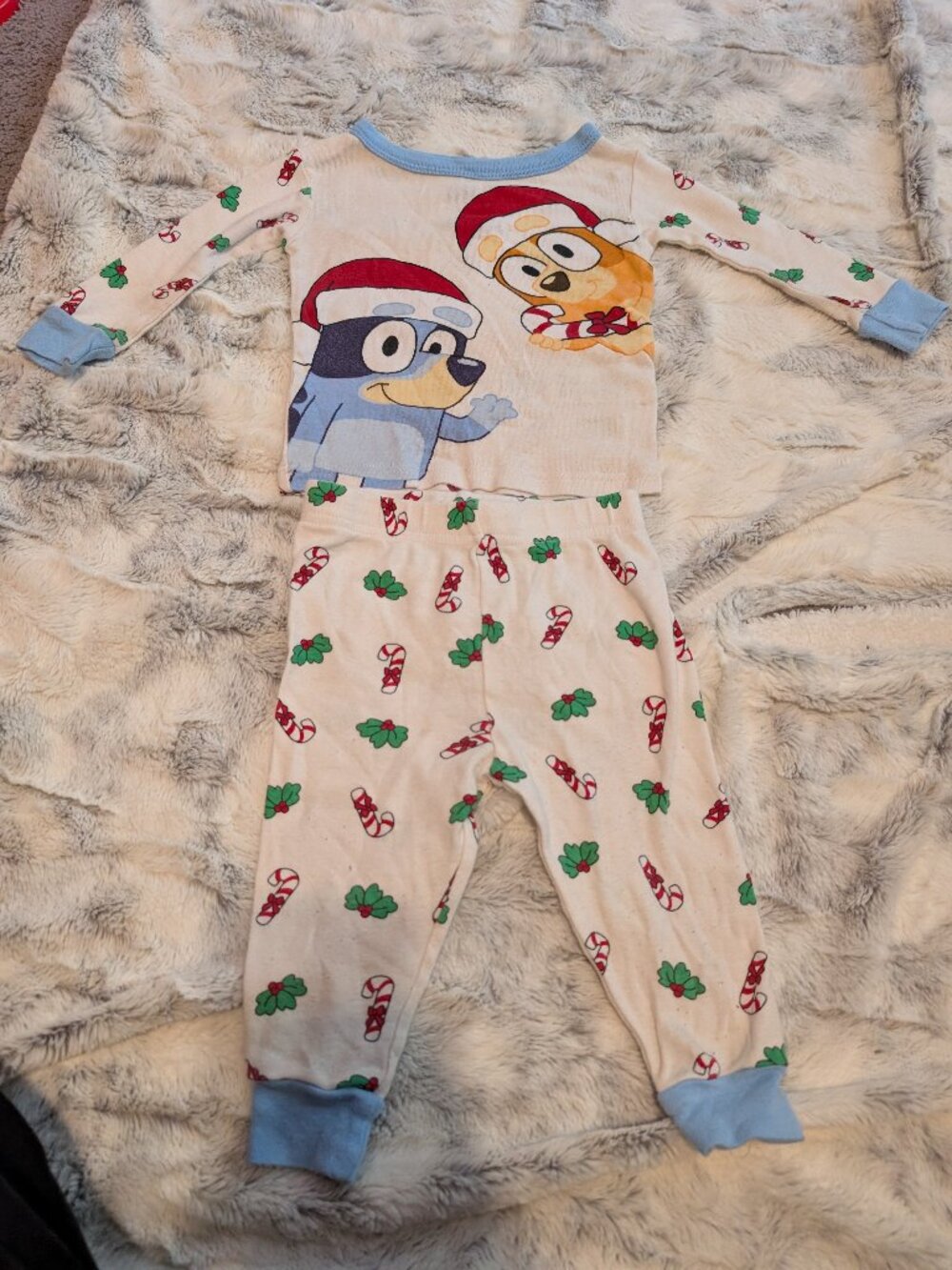 Bluey and Bingo Christmas Pajamas